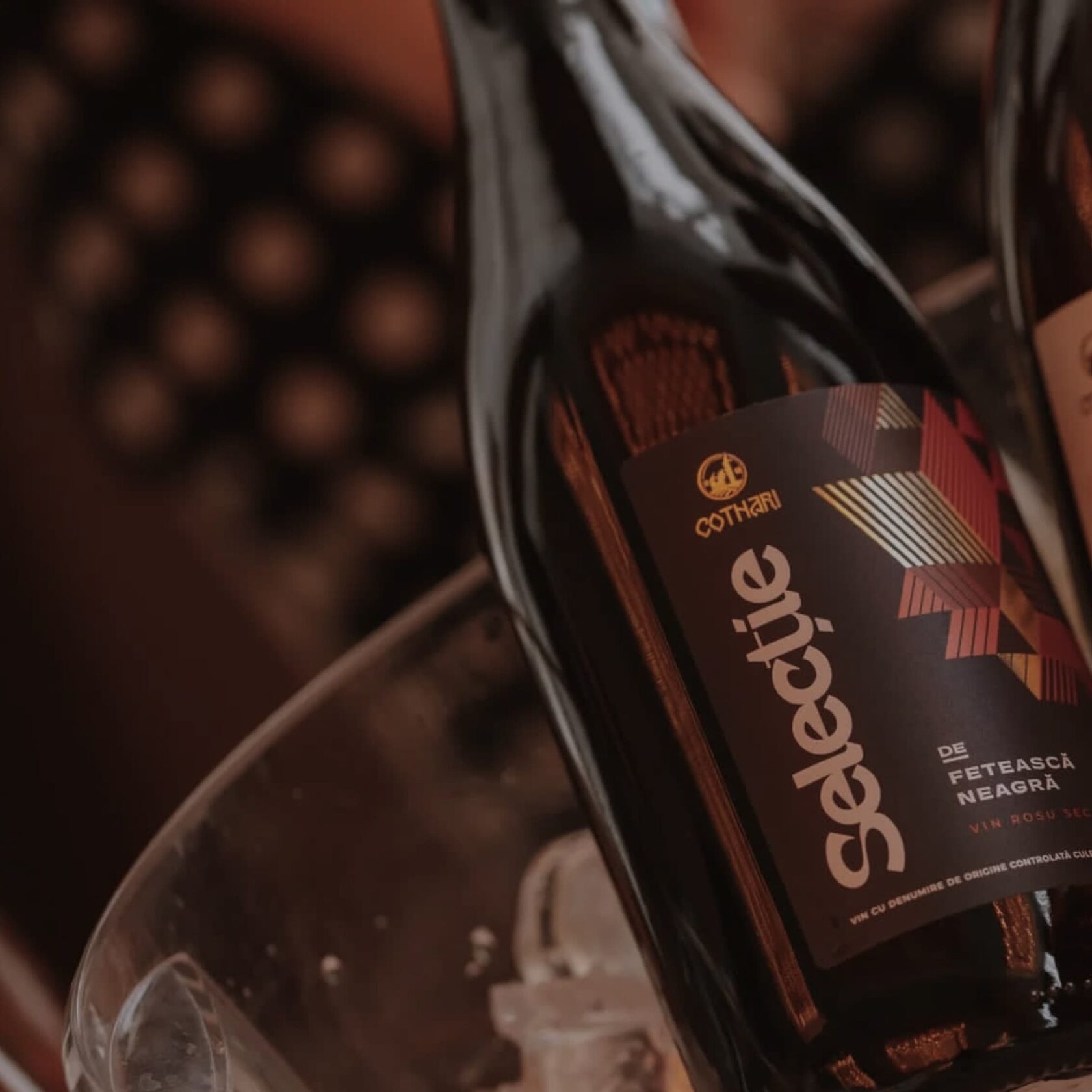 Selecție by Cotnari — wine label design