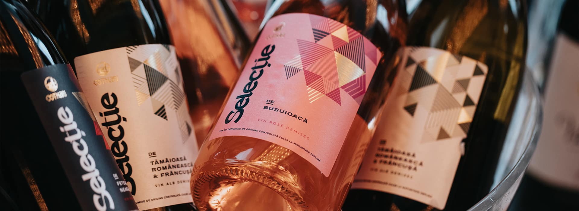 Selecție by Cotnari — wine label design