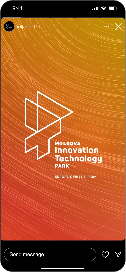 MITP brand identity application — signage