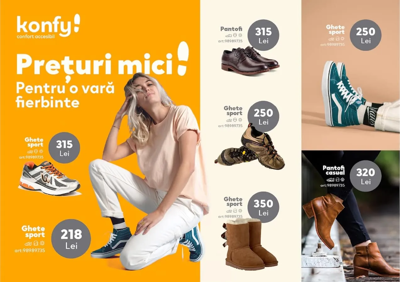 Konfy poster design — brand campaign