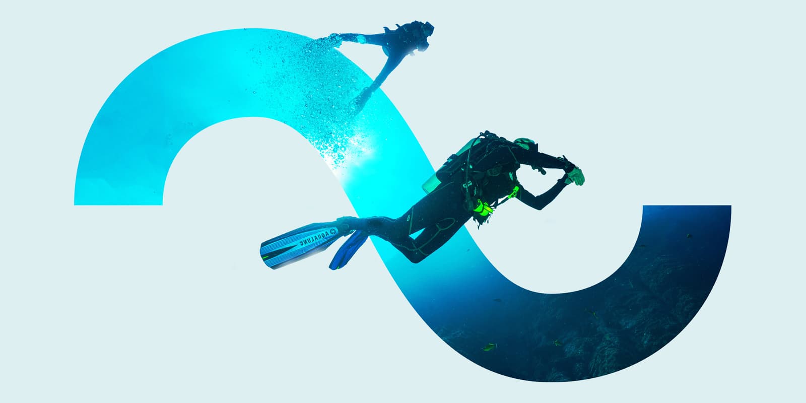 Immersion brand symbol — the mystery of the deep sea